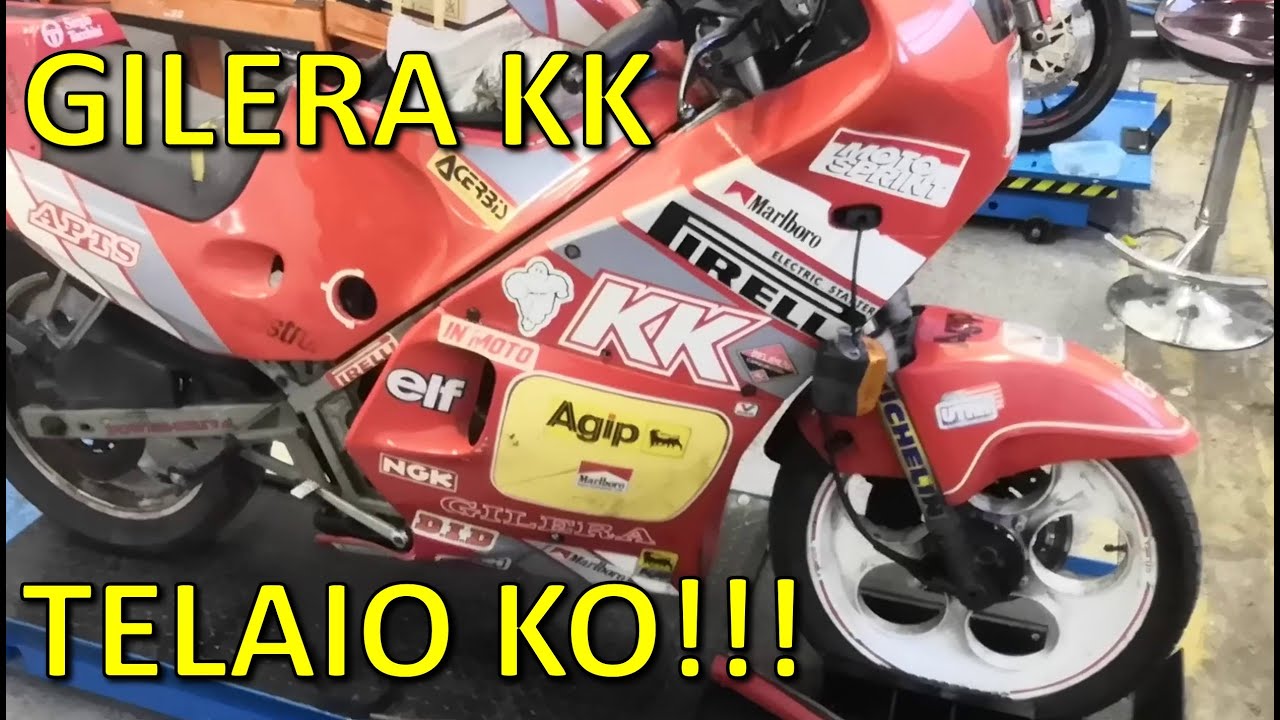 Gilera KK ma il telaio è KO!! roba mai vista!!