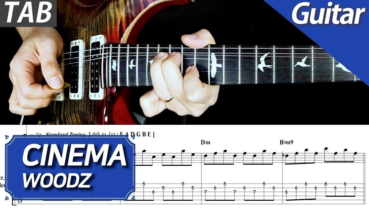 🎸 WOODZ - CINEMA | 일렉 기타 커버 + 타브 악보