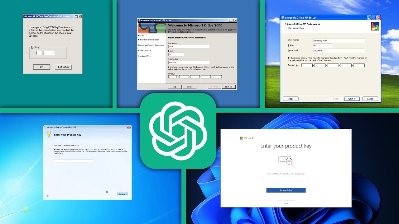 Trying to Activate All Microsoft Office Versions With ChatGPT