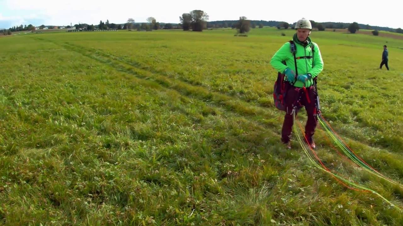 Auerbach Windenstart Gleitschirm Okt2016