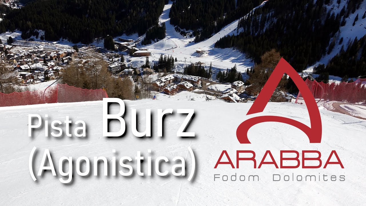 Pista Burz - la pista nera agonistica 
