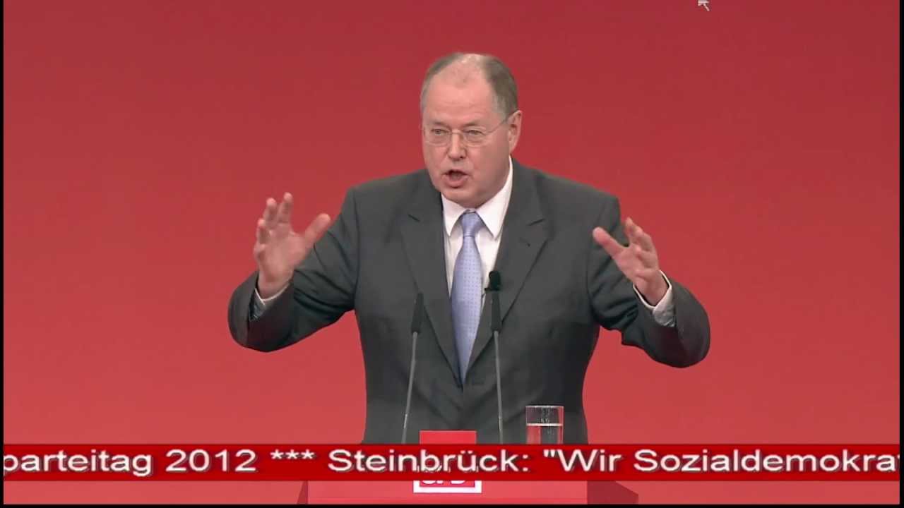 Peer Steinbrück (Rede Teil 2) auf dem SPD-Parteitag 2012