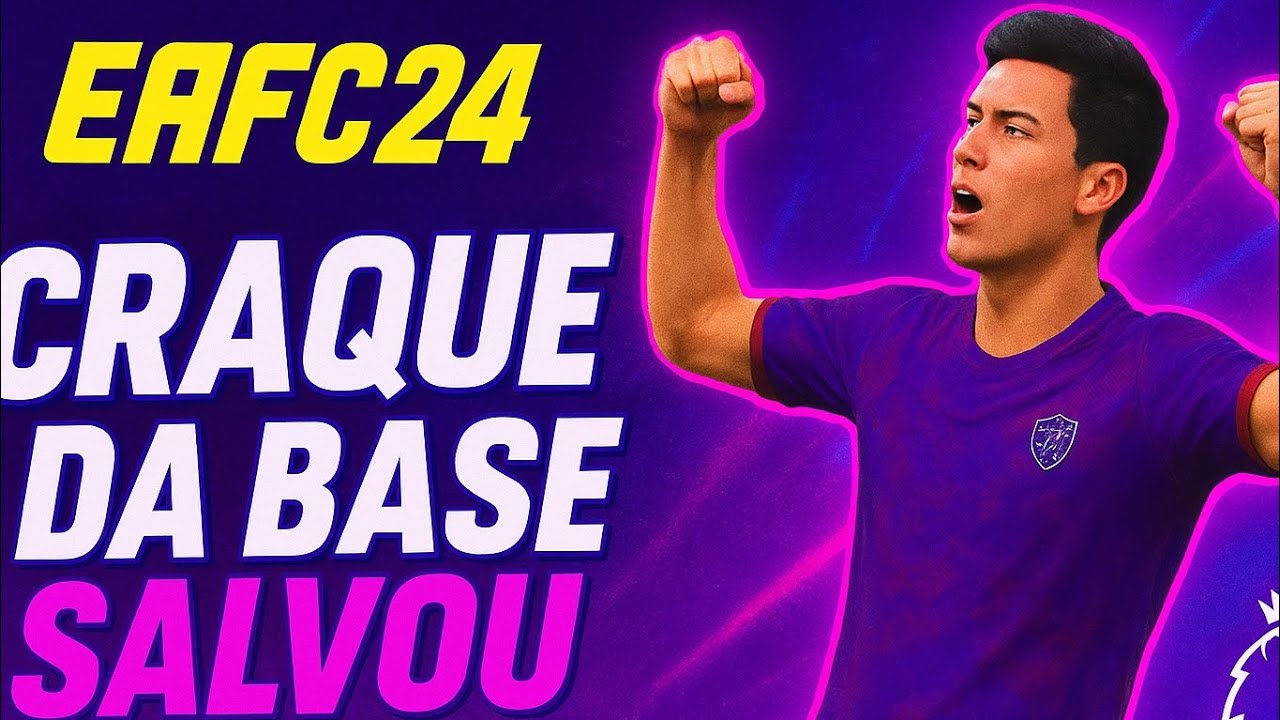 O CRAQUE DA BASE SALVOU O TIME!!!! |MODO CARREIRA NO EAFC24🏆| #4