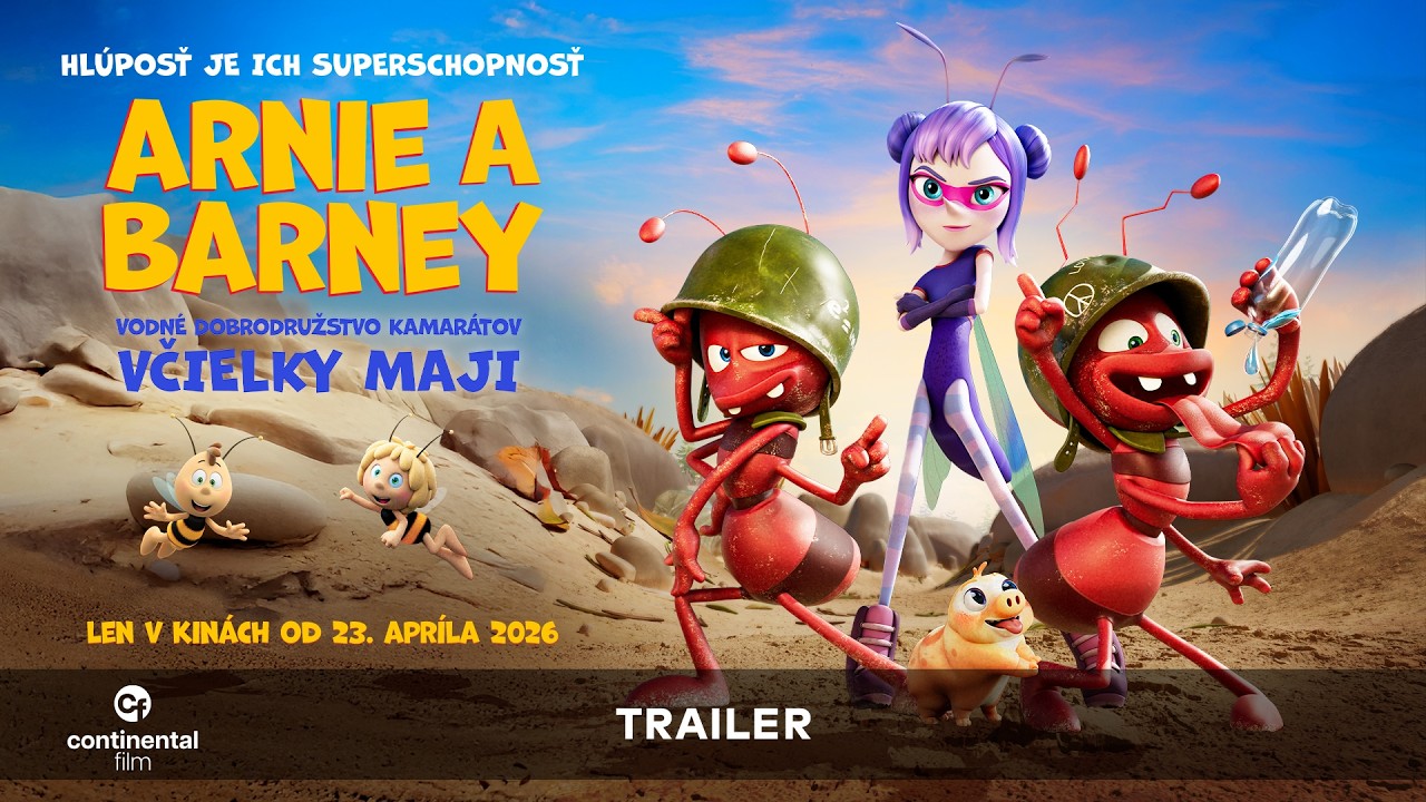 ARNIE  A BARNEY - OFICIÁLNY TRAILER - SK DABING - V KINÁCH OD 23. APRÍLA 2026