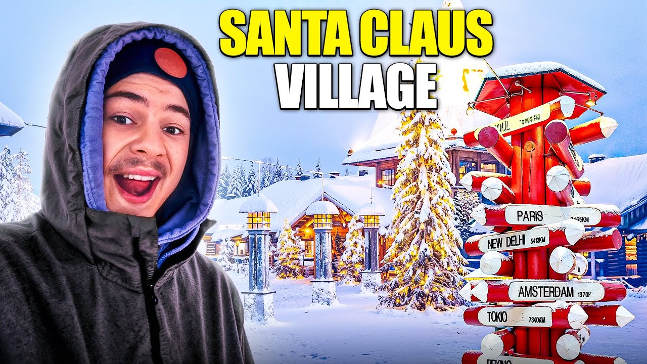 Ein Tag im Santa Claus Village!🎅🎄