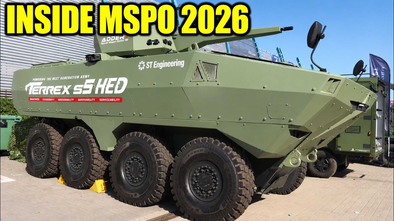 Inside MSPO 2026: Latest Weapons Combat Vehicles & Defense Technology in Kielce Poland