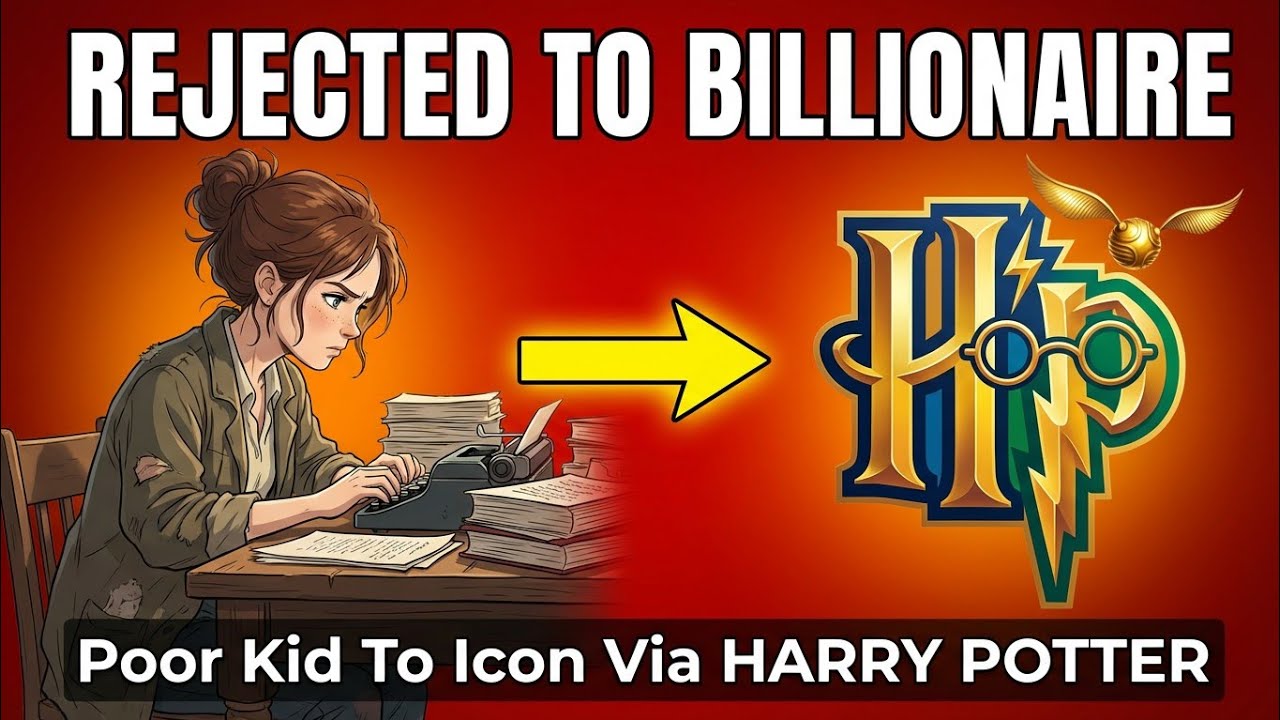 J.K. Rowling : 12 Publisher Rejections to Harry Potter Billionaire 