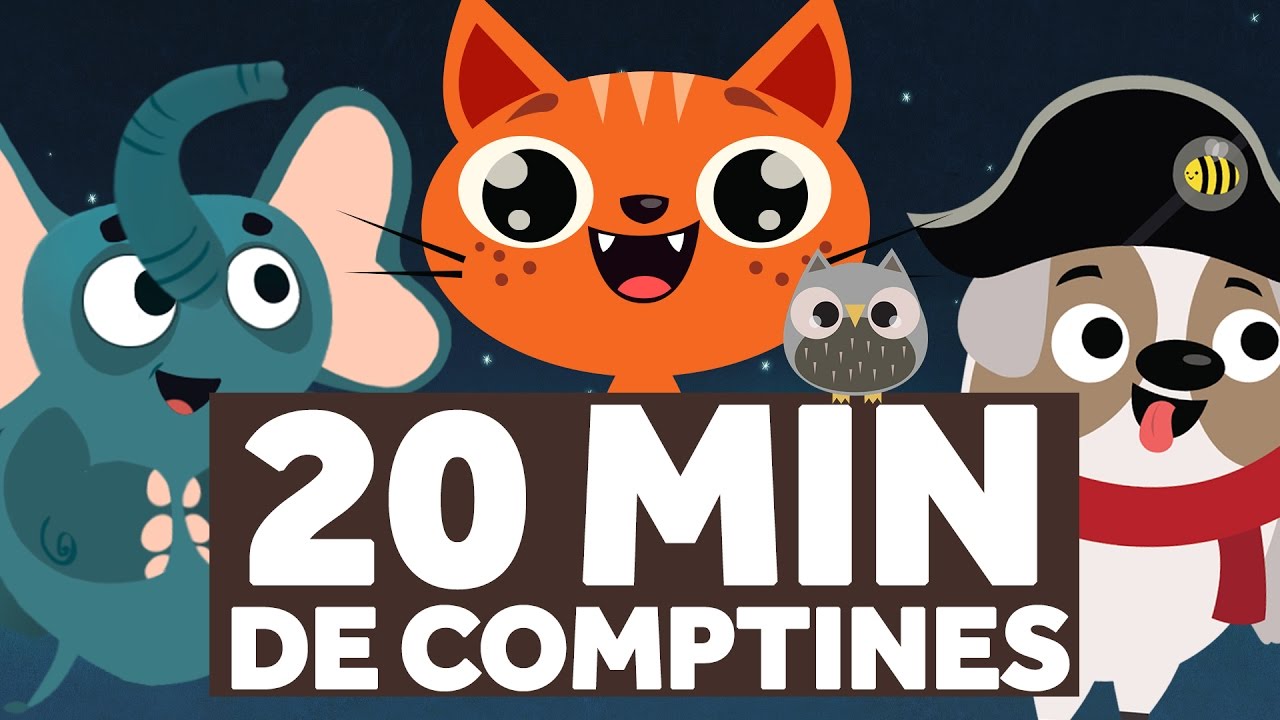 20 Minutes de Comptines pour les Enfants - Au Clair De La Lune - Le Monde des Zibous