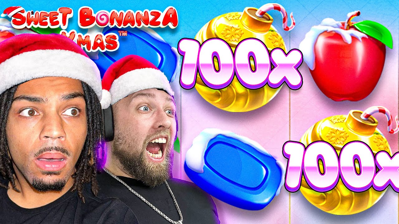 МОЙ САМЫЙ КРУПНЫЙ ВЫИГРЫШ НА РОЖДЕСТВЕНСКОМ СЛОТЕ SWEET BONANZA!!