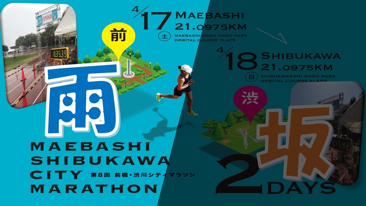 【前橋会場】前橋・渋川シティマラソン2021【1日目】