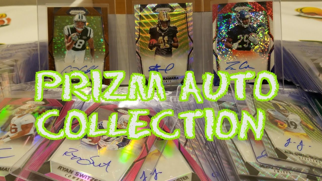 My 2017 Prizm Football Auto Collection (So Far)