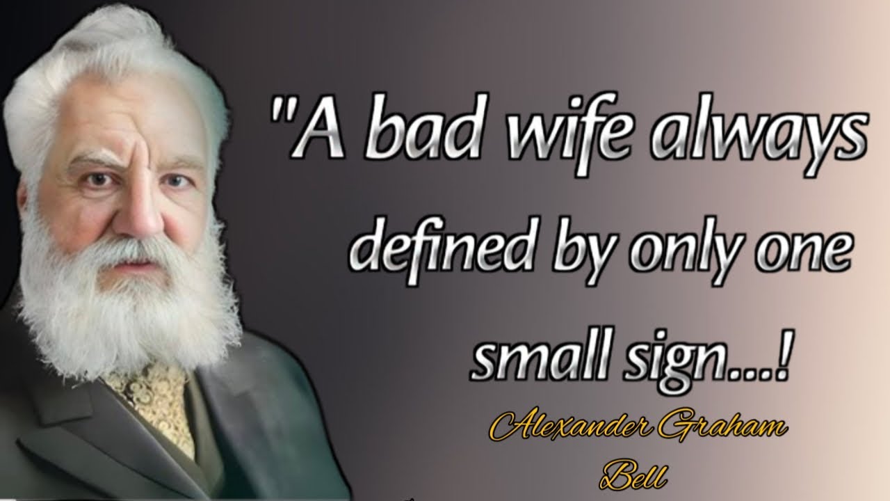 Цитаты Александра Грэма Белла о жизни || Цитаты Александра || Цитаты автора