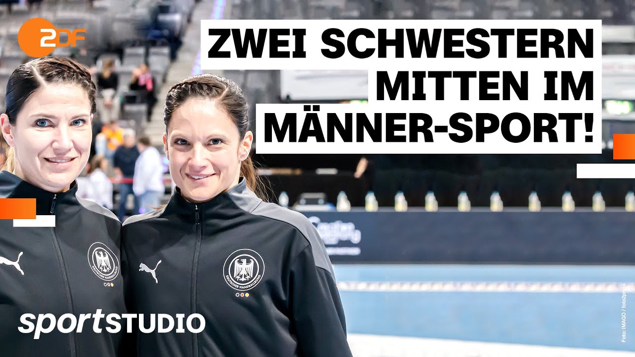 Tanja Kuttler & Maike Merz: Erfolgreiches Schiri-Duo im Männer-Handball | sportstudio