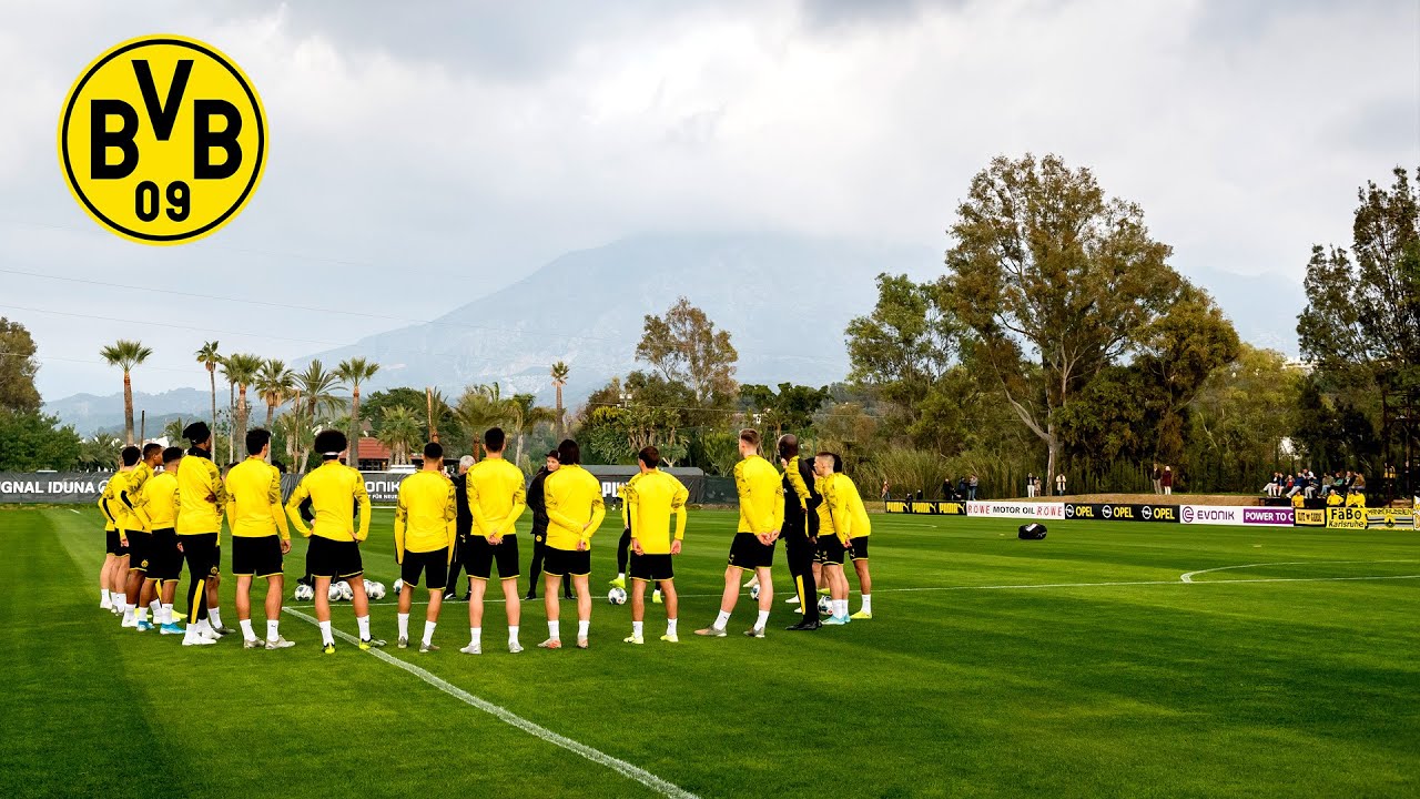 Team start on the pitch, Haaland & Reus train individual | Inside Training | BVB in Marbella