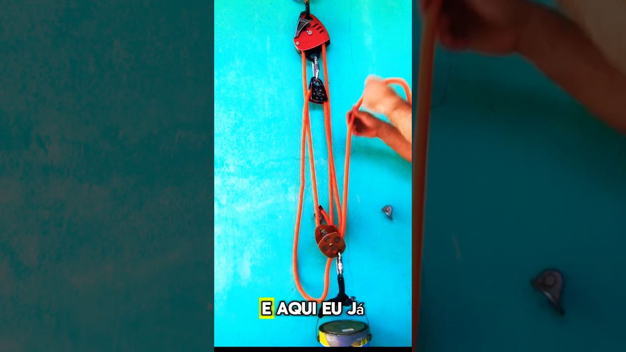 Sistema 5:1 utilizando a Maestro Petzl