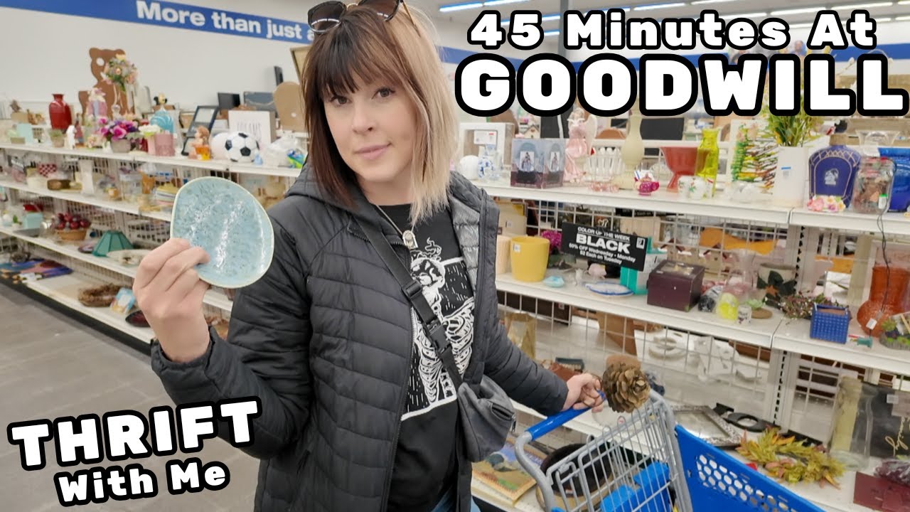 45 Minutes at Goodwill, What Can We Find?