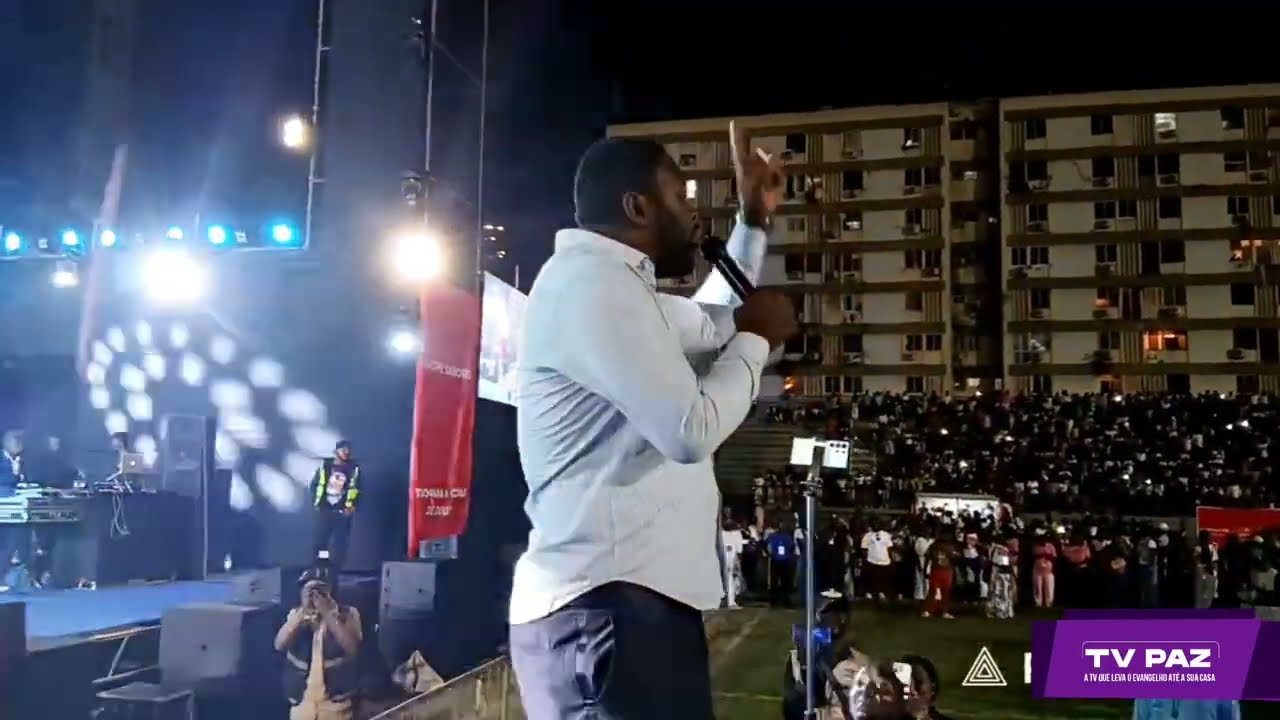 FISTON BADIBANGA NO CONCERTO GOSPEL FUSÃO ANGOLA E RDC 2026 EM LUANDA/ANGOLA