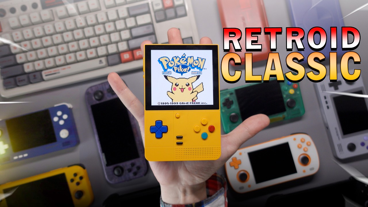 MELHOR GAMEBOY de 2025! Retroid Pocket Classic &eacute; QUASE PERFEITO, mas PODE MELHORAR!