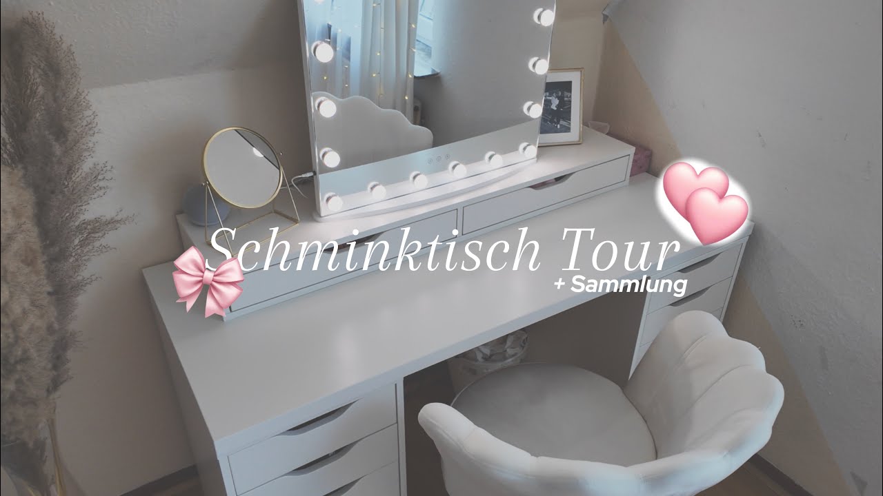 XXL Schminktisch Tour* Clean Girl 🎀💕✨