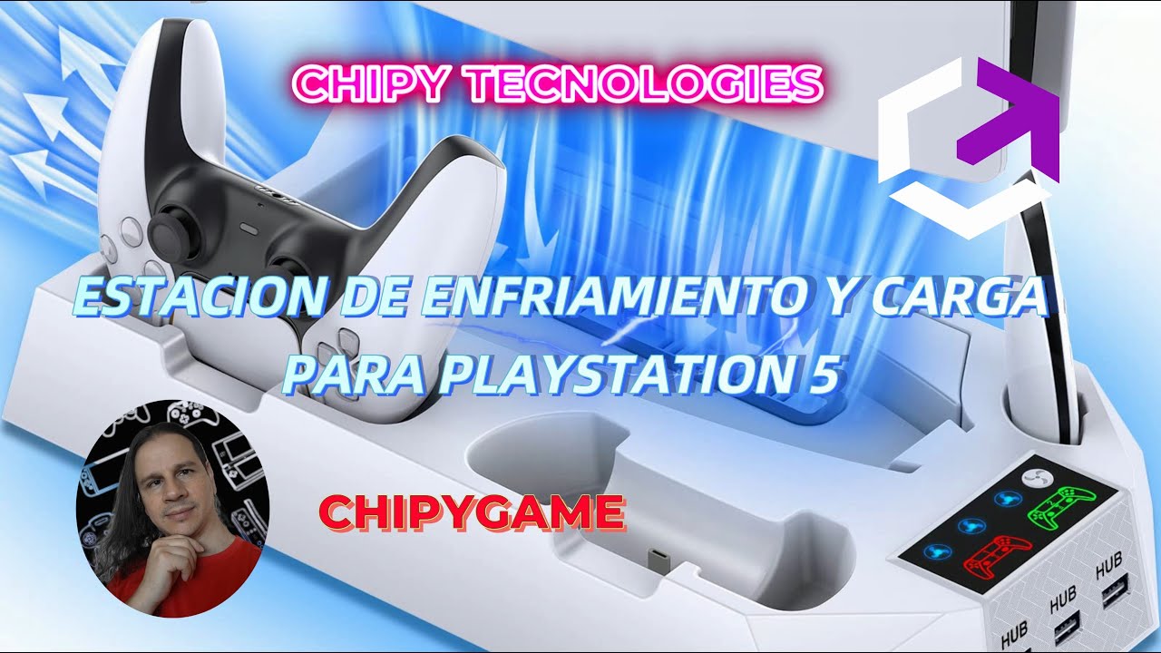 Estación de enfriamiento y carga para PlayStation 5 | Unboxing