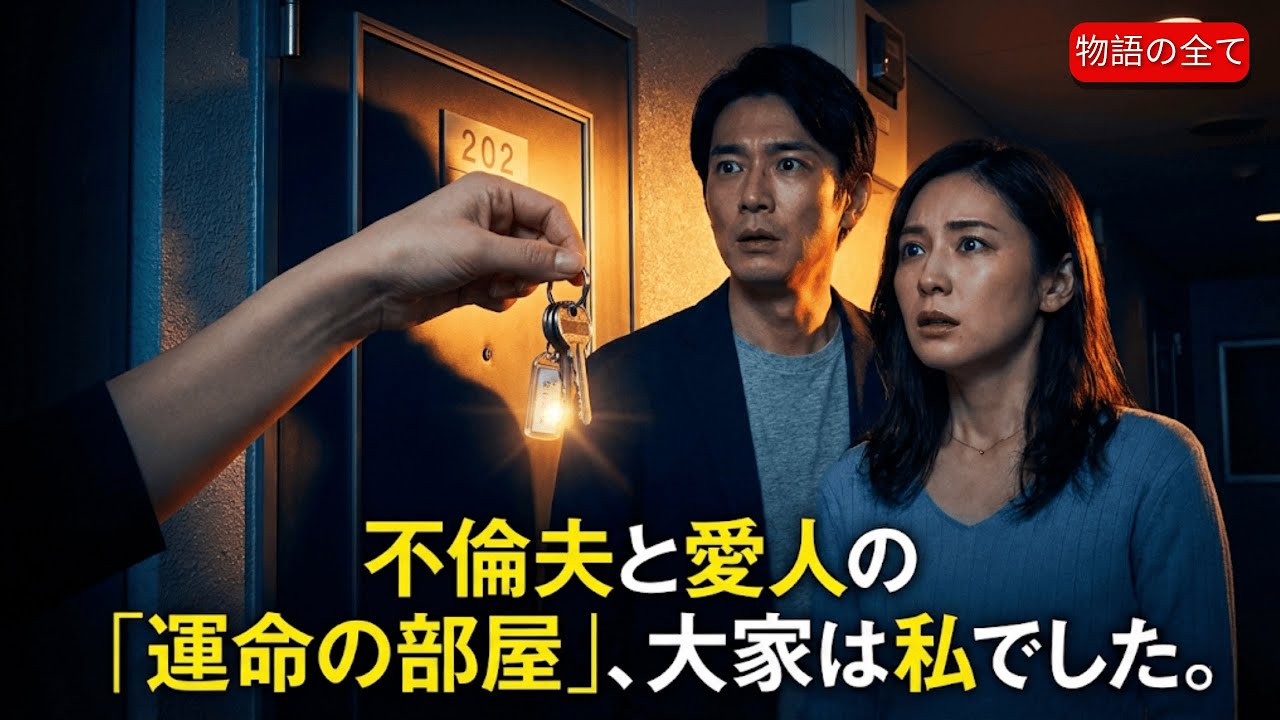 夫「鍵、いつもらえるの？」不倫相手との同棲先が、まさかの『私の持ち物件』だった件。
