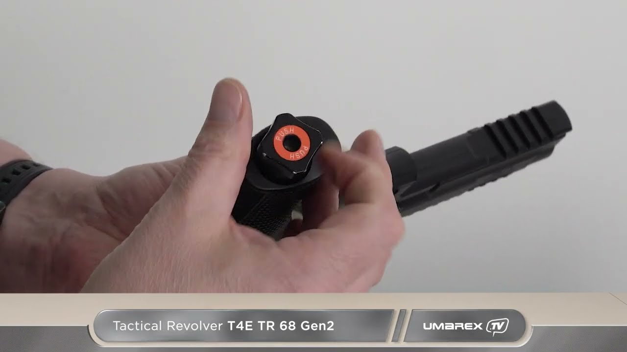 T4E TR 68 Gen2 | Tactical Revolver | Paintball Marker | Presentation