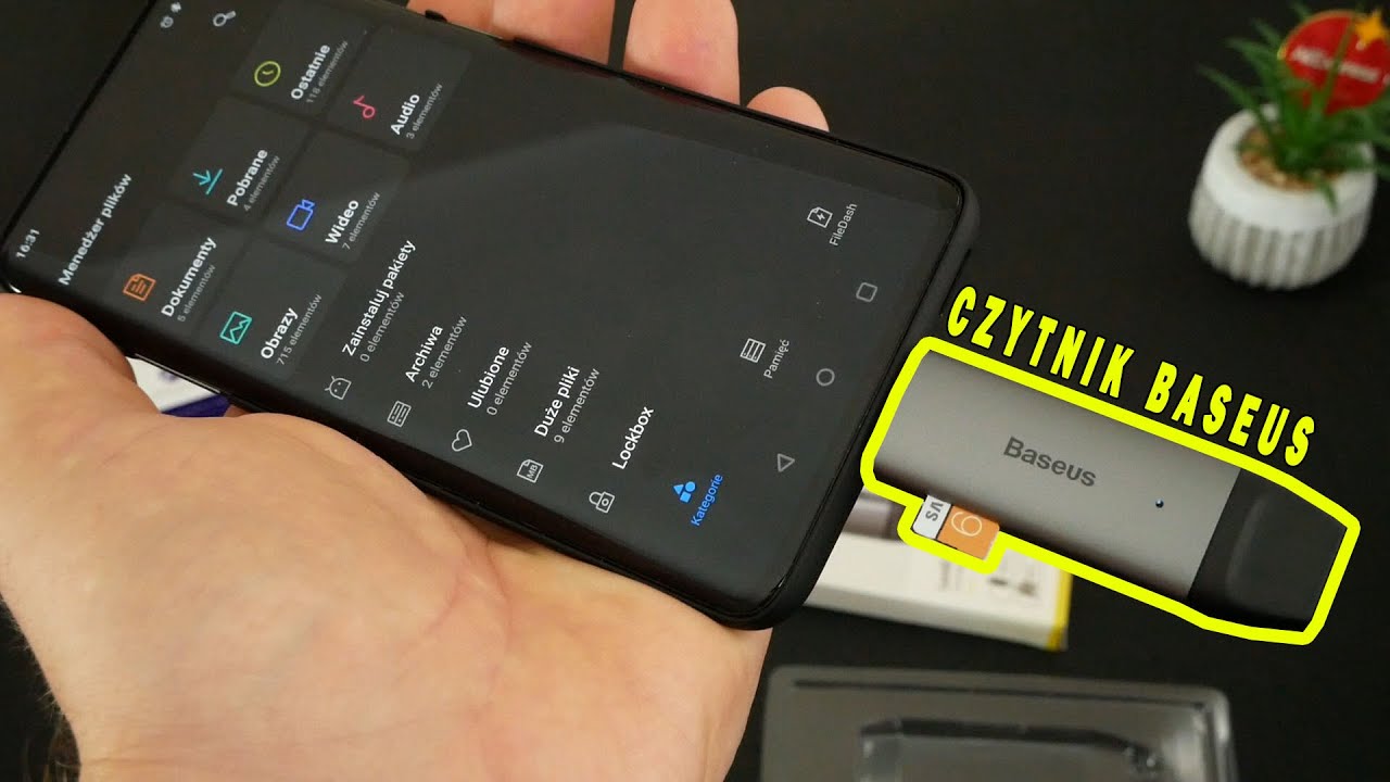 Baseus Lentil - Czytnik kart SD/TF USB-C [Recenzja]
