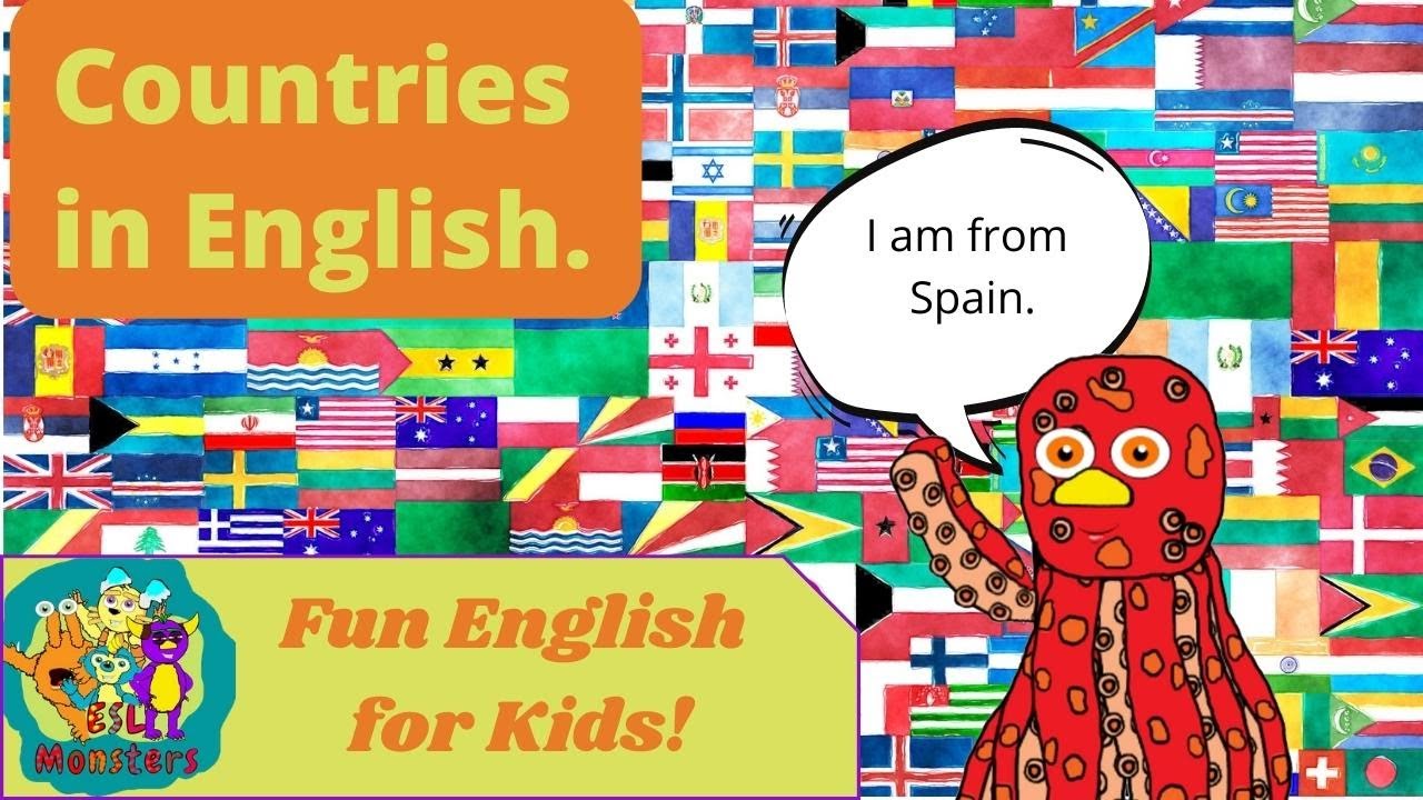 ESL Monsters: Global Explorers - Learning About Countries in English with Fun!