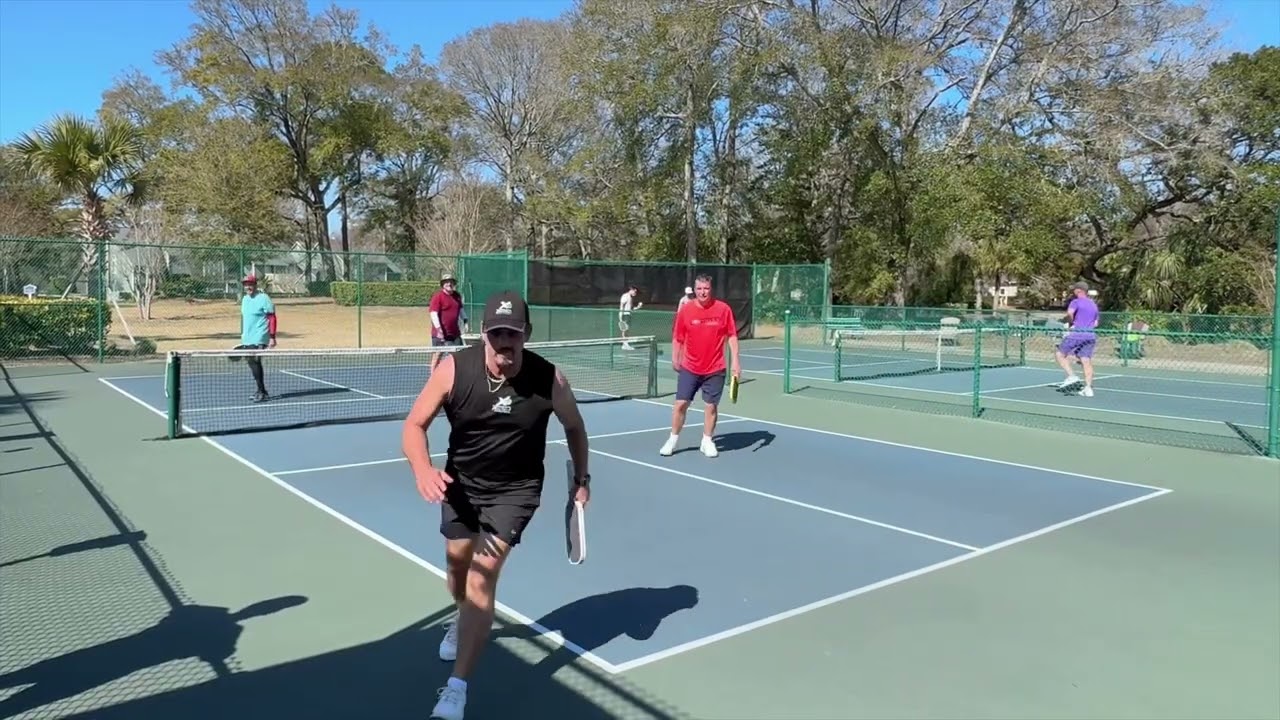 Kingston Plantation Men’s Doubles Pickleball Tournament - Game 6