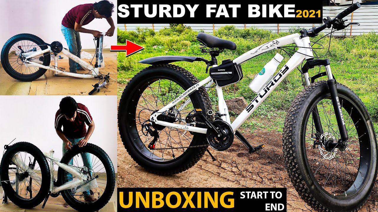 Sturdy Fatbike 2021 Unboxing | 21 Speed Gear | Kam Paiso me Itna Sara😱😱 |