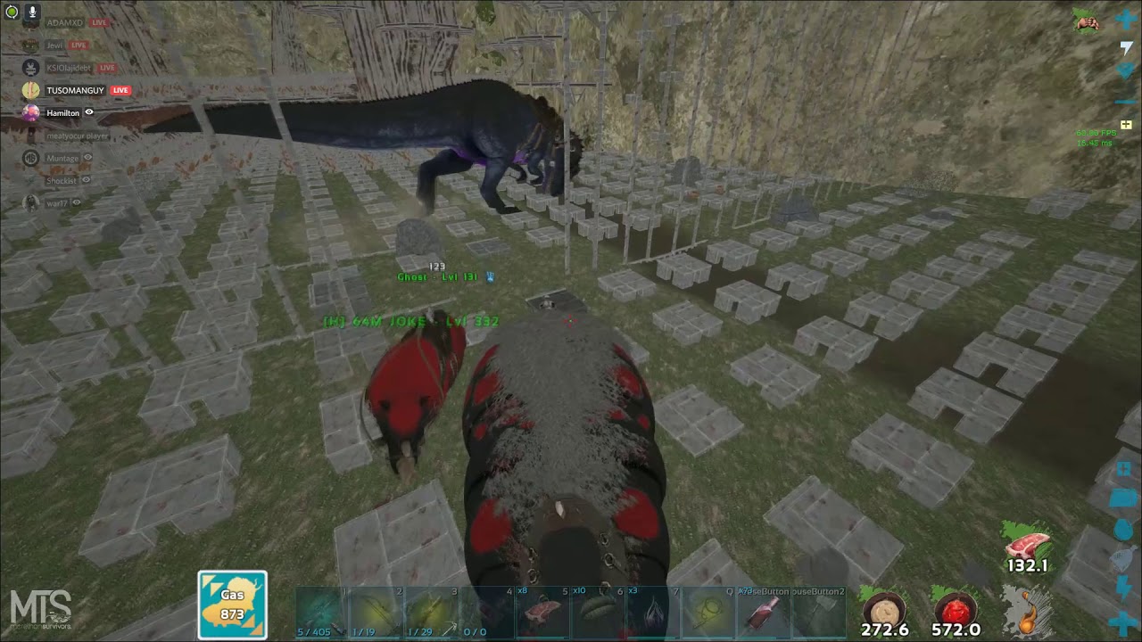 Ark Unofficial PvP | MTS | They turned off the generator.