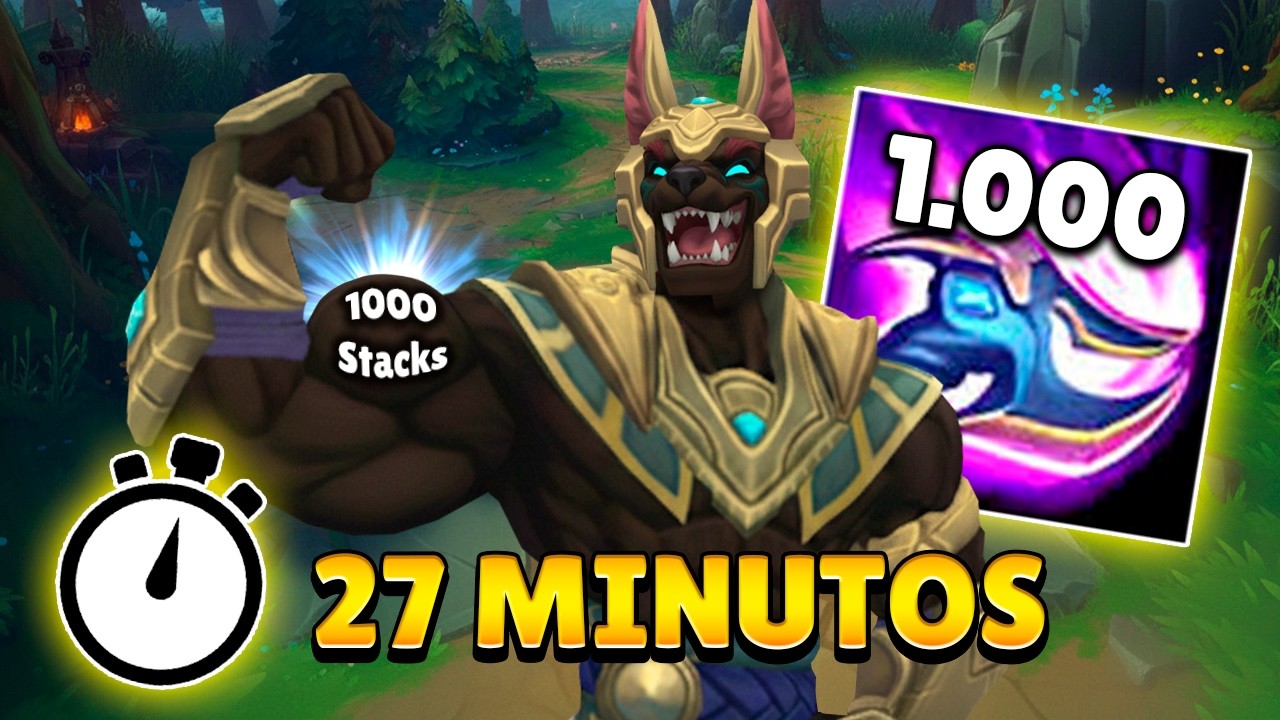 Borras de 1 Solo Golpe: La estrategia que aterroriza Korea... (Nasus Jungle Guide) 📉