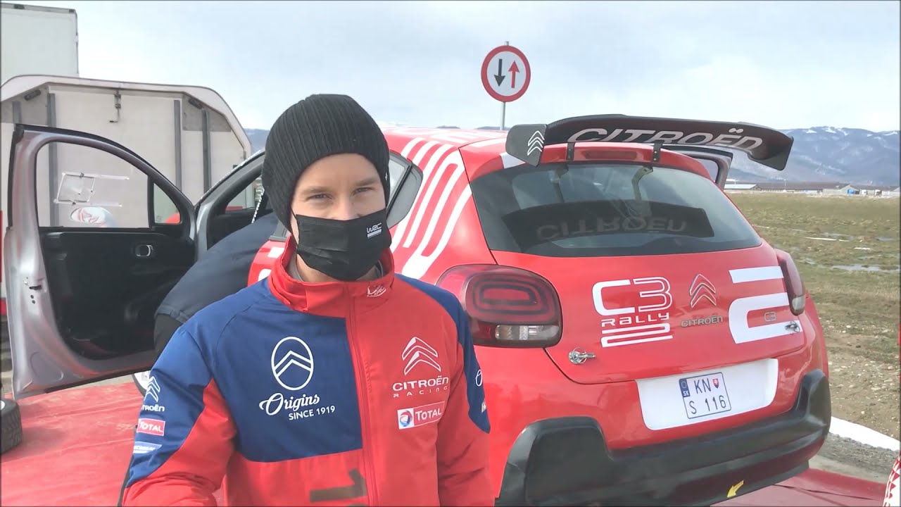 Mads &Oslash;stberg Test Tess Rally Brasov 2021 [HD] | Citro&euml;n C3 Rally2