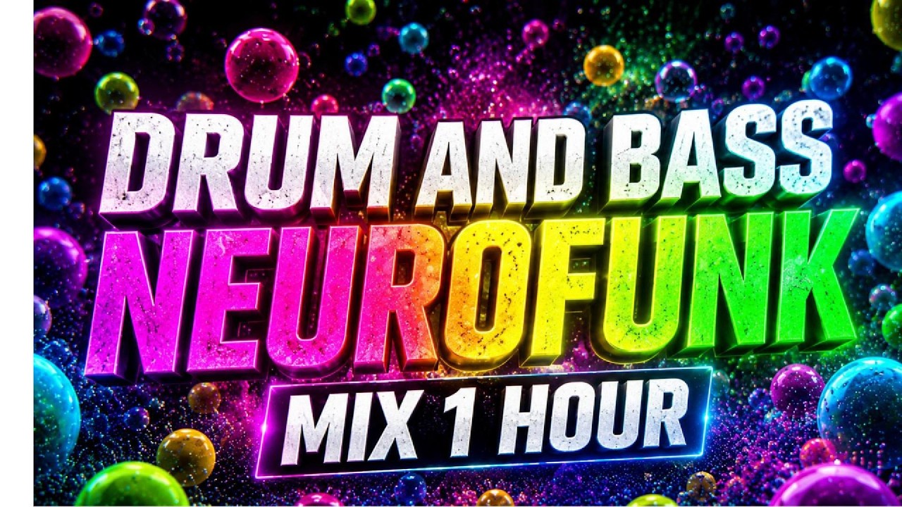 Aggressive Neurofunk Drum & Bass Mix  Dark Bass Energy | 1 Hour DnB