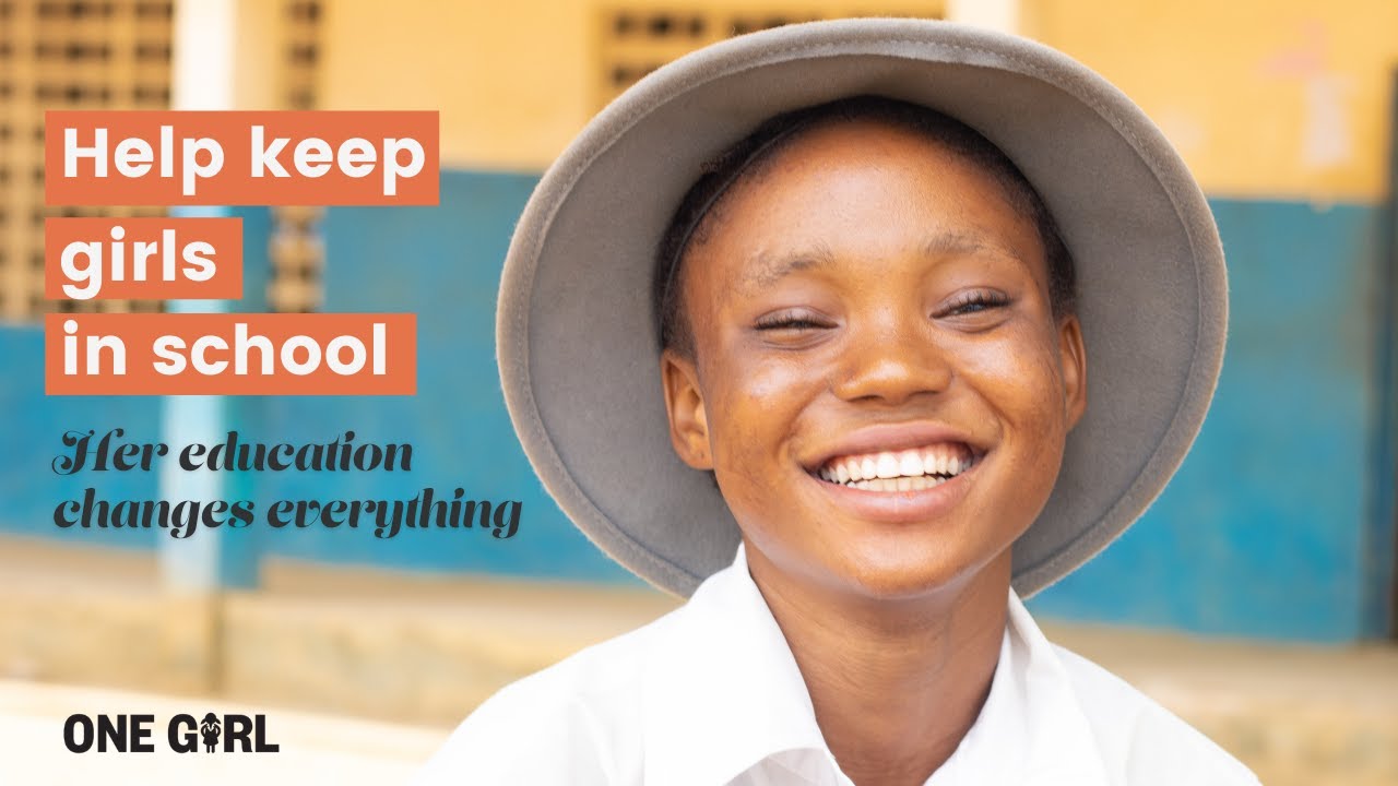 Help keep girls in school - One Girl