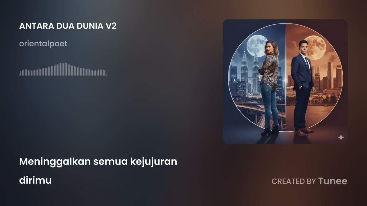 AI MUSIC - ANTARA DUA DUNIA (Lyrics MV)