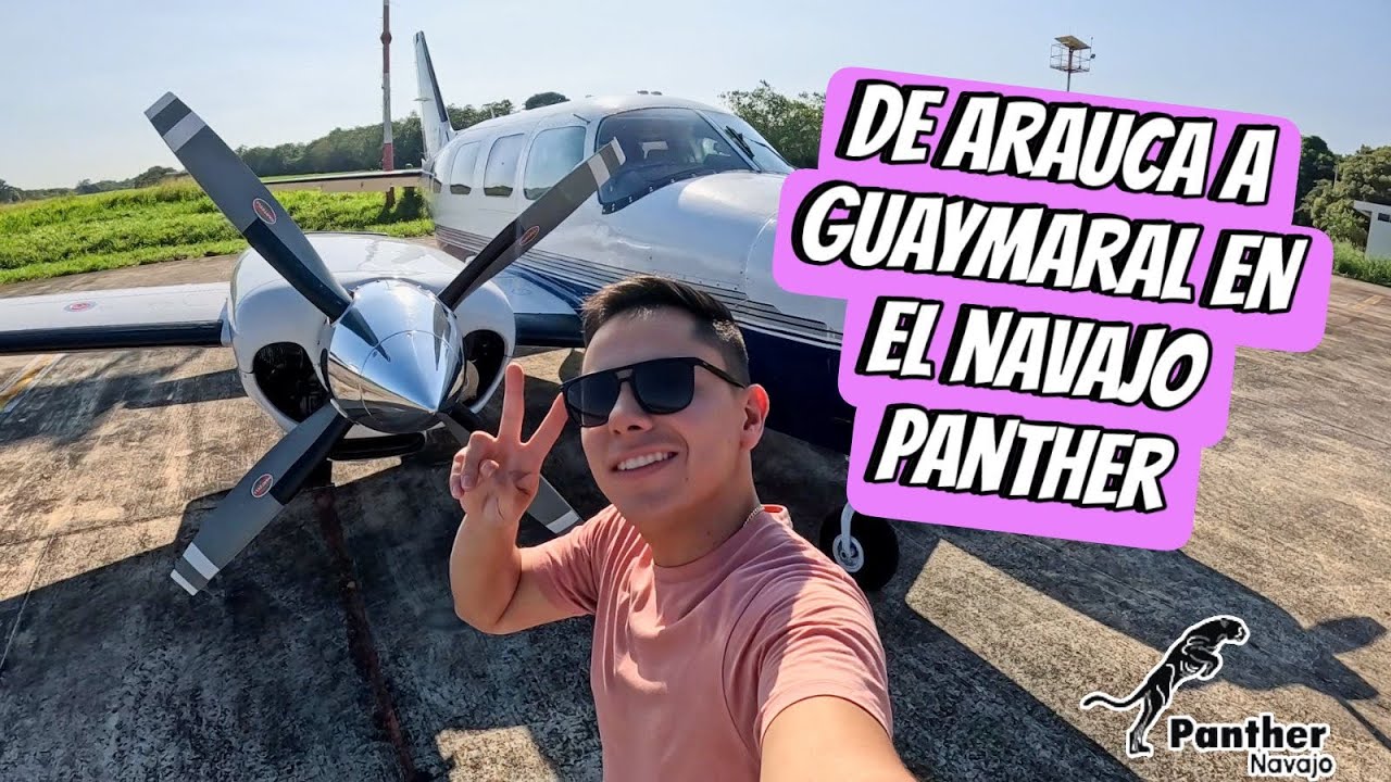 Desde Arauca a Guaymaral: Vuelo perfecto en el Piper Navajo
