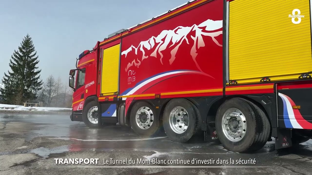 Le Tunnel du Mont-Blanc continue d'investir dans la sécurité