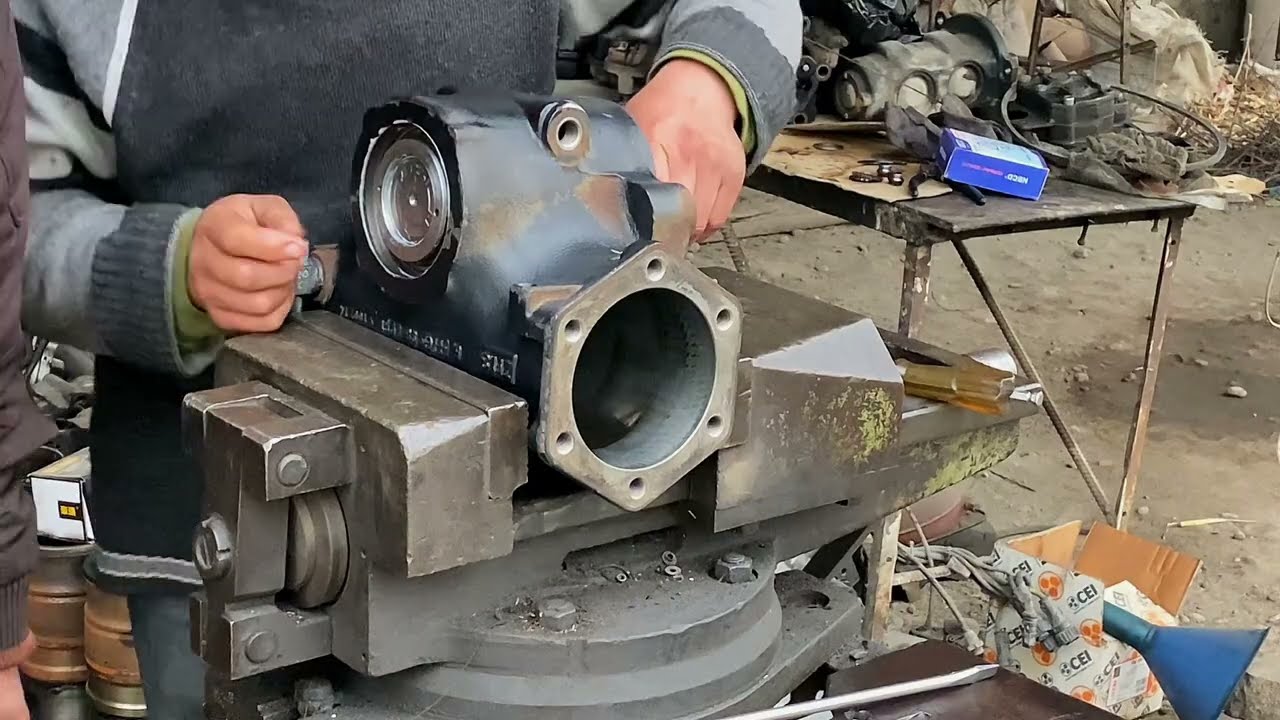 MAN. ZF ГУР РЕМОНТ. MAN. ZF POWER STEERING REPAIR.