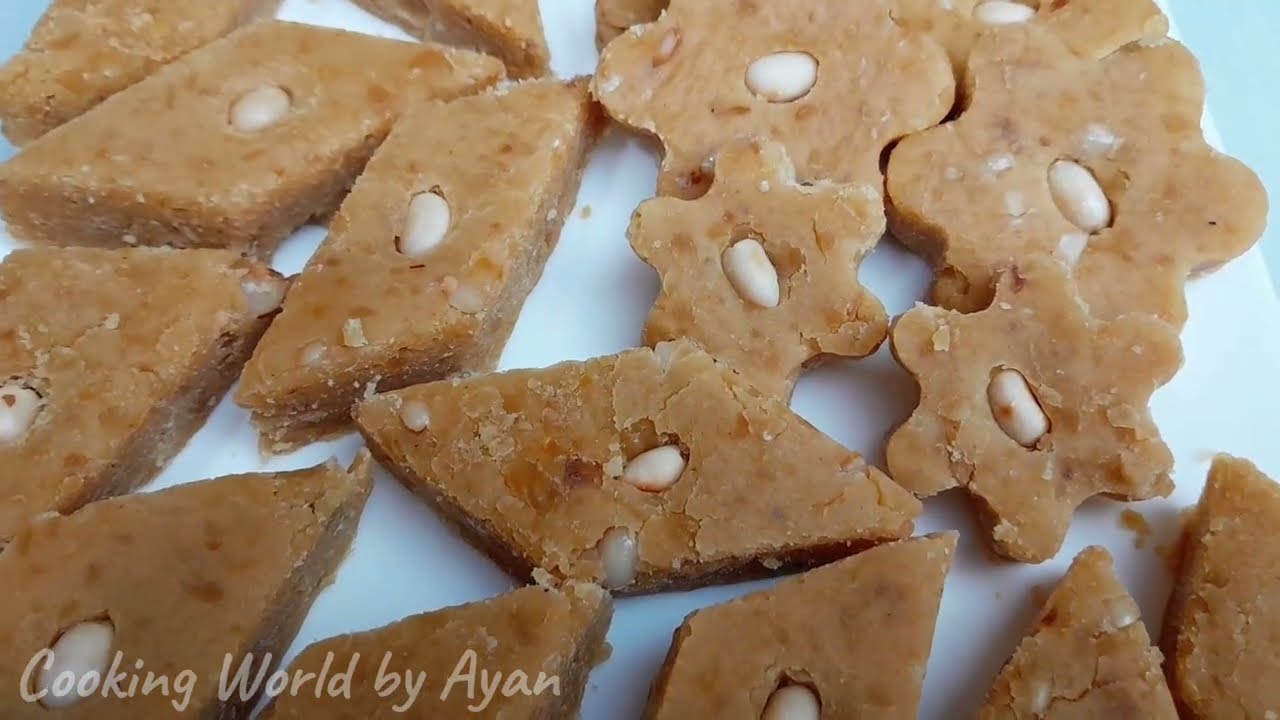 Easy Buter Daler Halua || Buter Daler Barfi Recipe Bangla