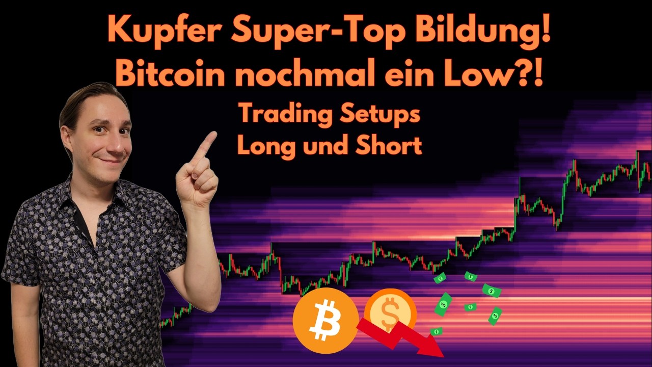 Öl weiter am Widerstand und Short! Kupfer bildet Super-Top aus! Mega Tradingmöglichkeiten analysiert