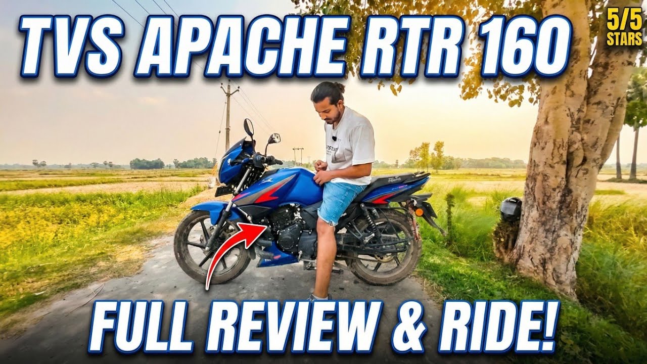 TVS Apache RTR 160 (2025) Review & Off-Road Test Ride : Is It Still the KING of the 160cc Segment?