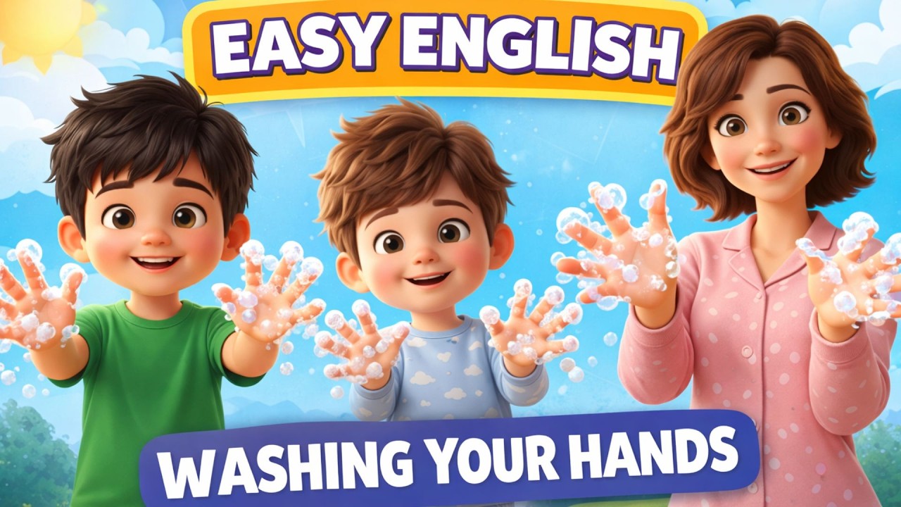 Washing Your Hand | Easy English Listening Story (A2 Level)
