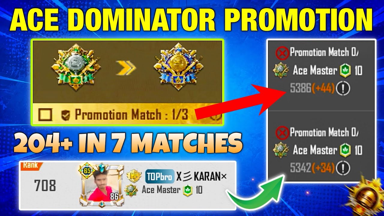🔥 204+ Ace Dominator to Conqueror | Promotion Match Trick | BGMI 4.5 Solo Conqueror Tips 