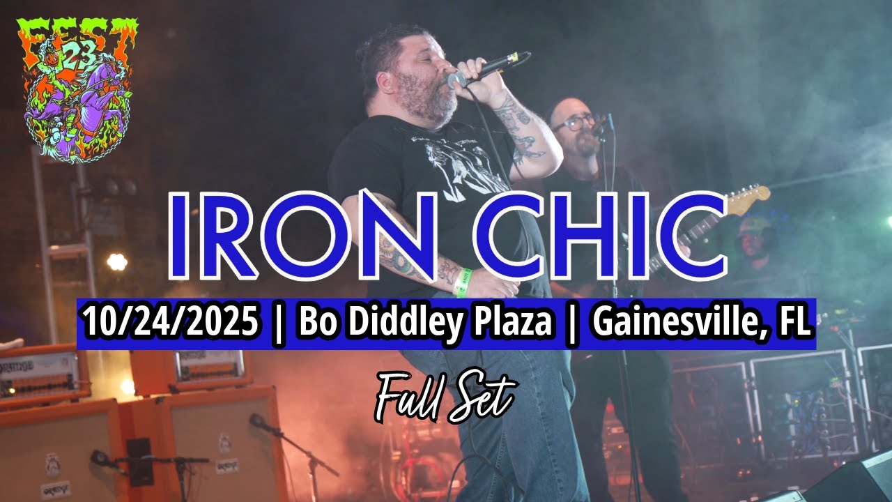 2025-10.24 Iron Chic @ the Bo Diddley Plaza (Gainesville, FL) | [FULL SET]