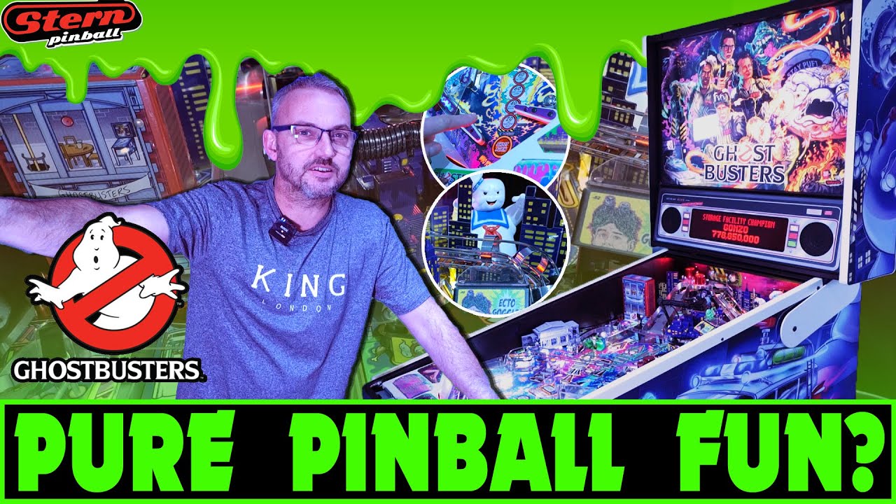 Ghostbusters Pinball Machine: Gameplay and Features Overview | Frustrating game or Pinball fun?