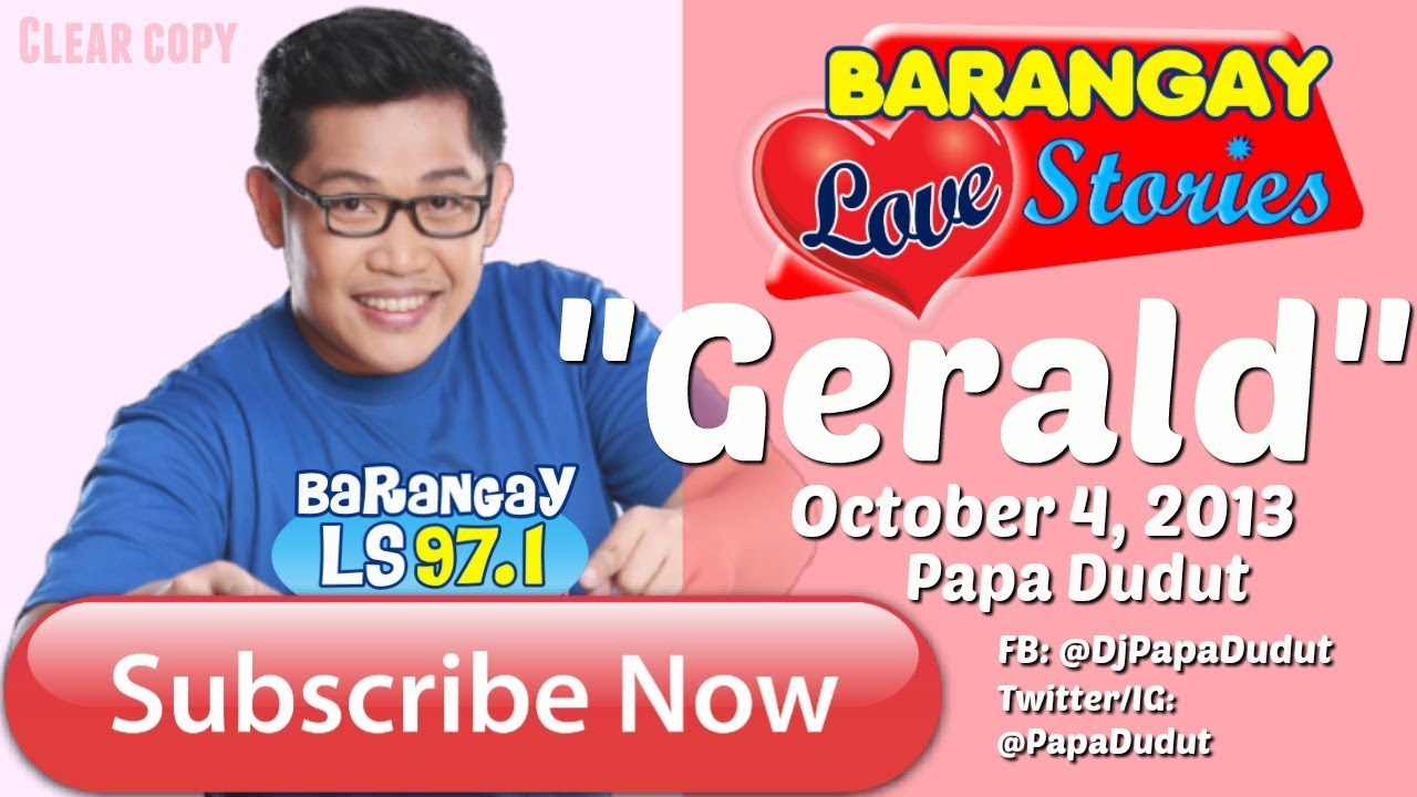 Barangay Love Stories October 4, 2013 Gerald