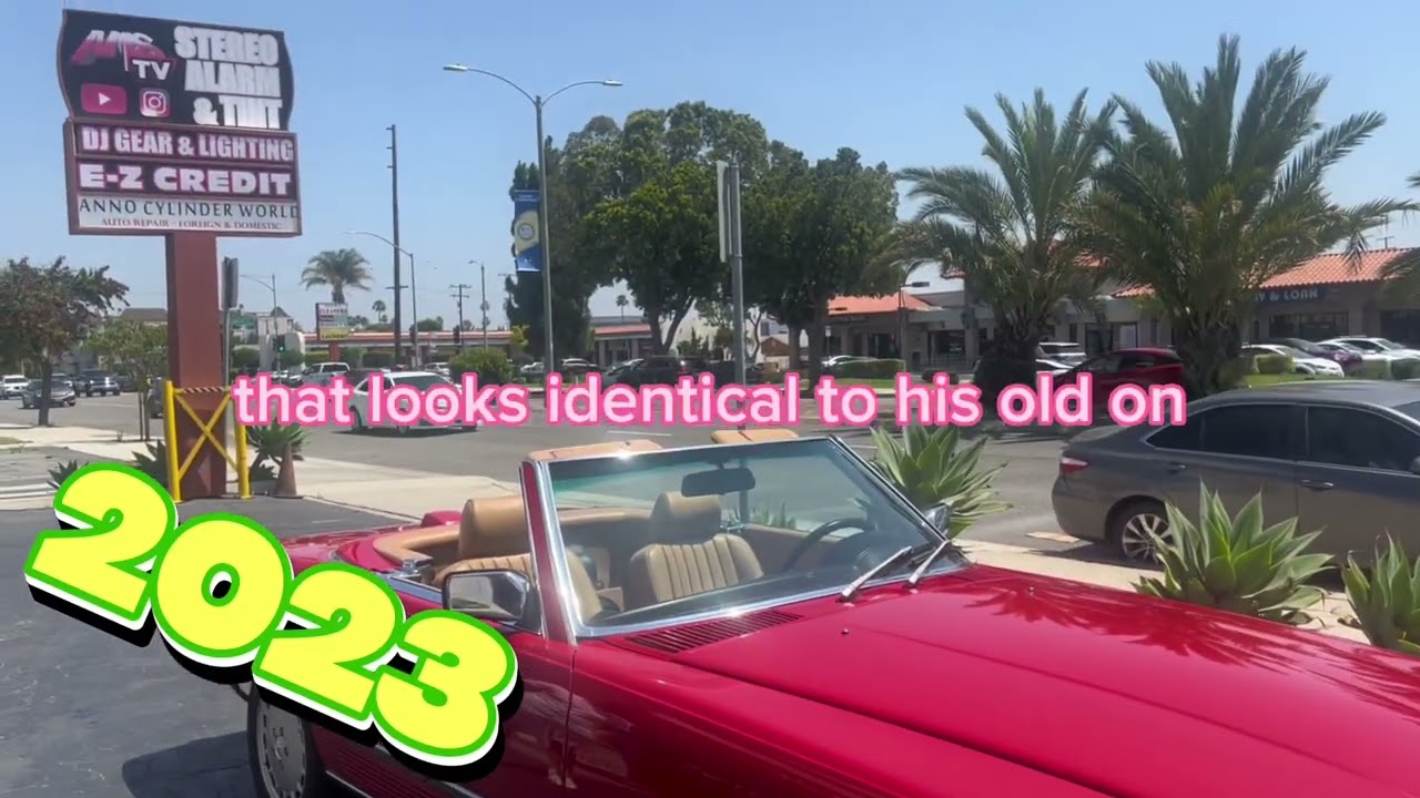 Revamping the Ride: Upgrading the Sound System in a Classic Mercedes SL 560, Seven Years Later!