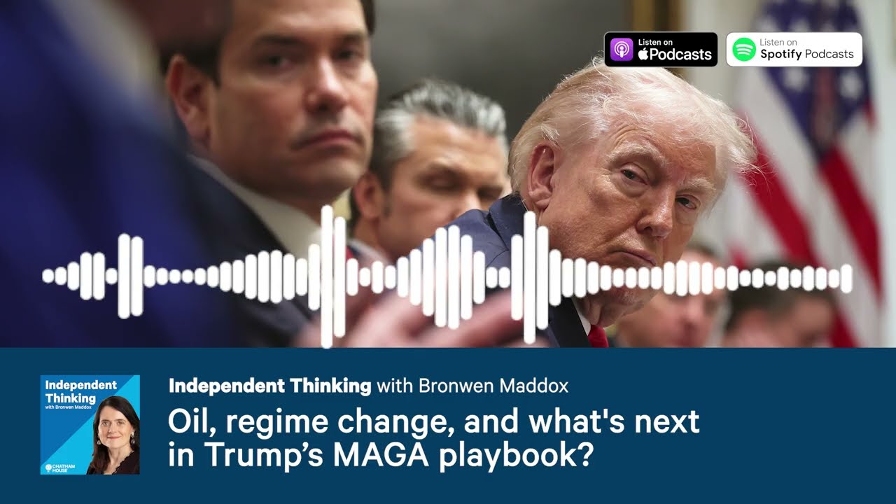 Trump, oil, regime change, and what's next in the MAGA playbook? 🎙️ Independent Thinking Podcast