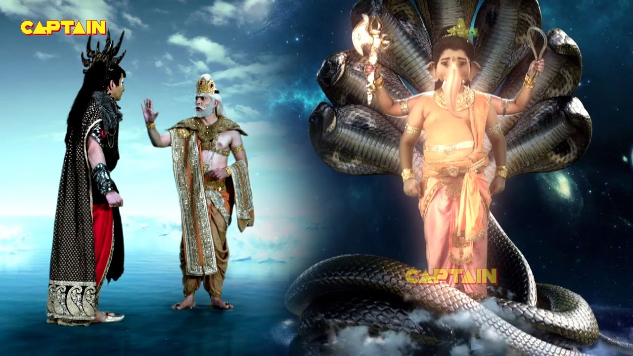 गणेश जी ने लंबोदर अवतार में ब्रह्मदेव को माया से कैसे निकाला || विघ्नहर्ता गणेश || EP. 406, 407, 408